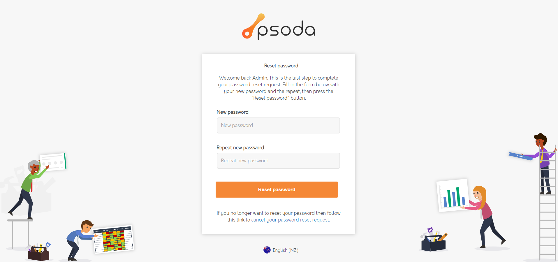 Reset password PNG
