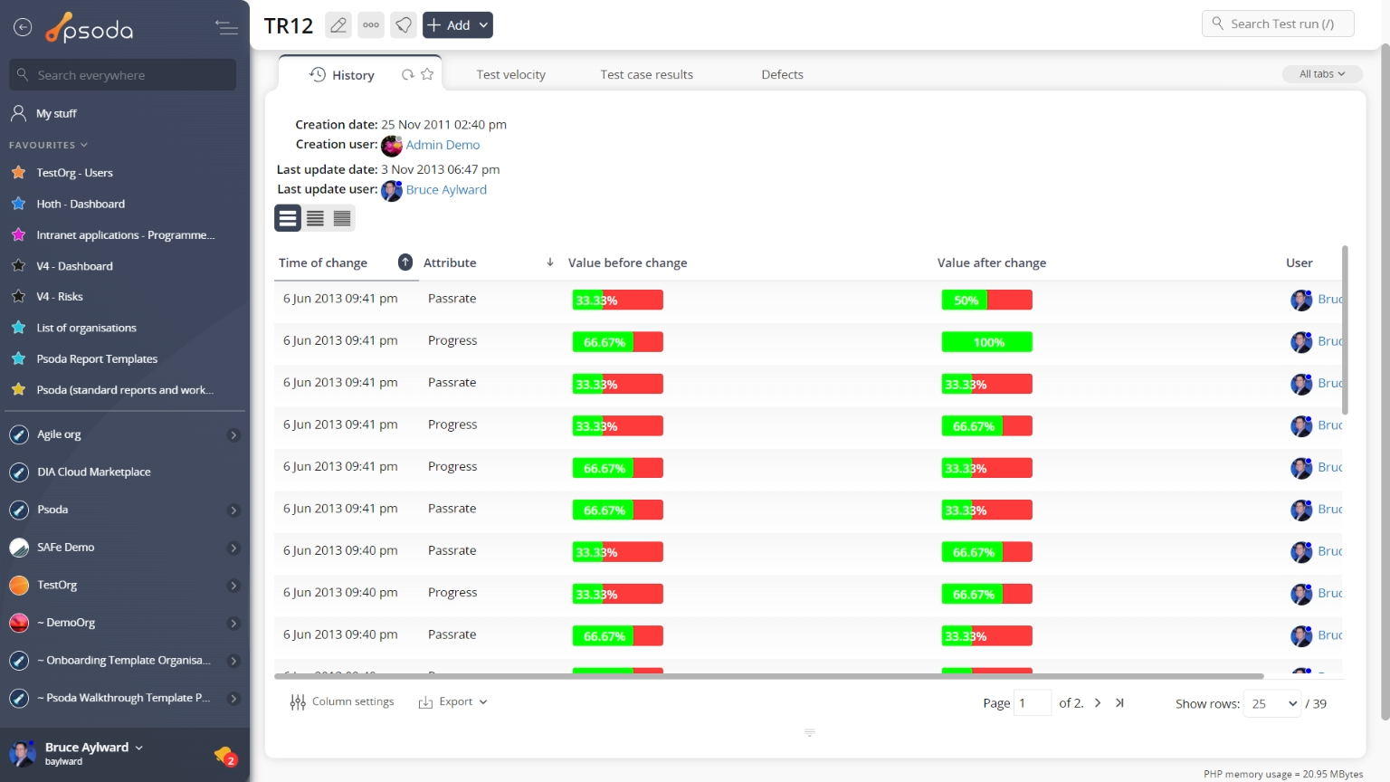 view page history tab