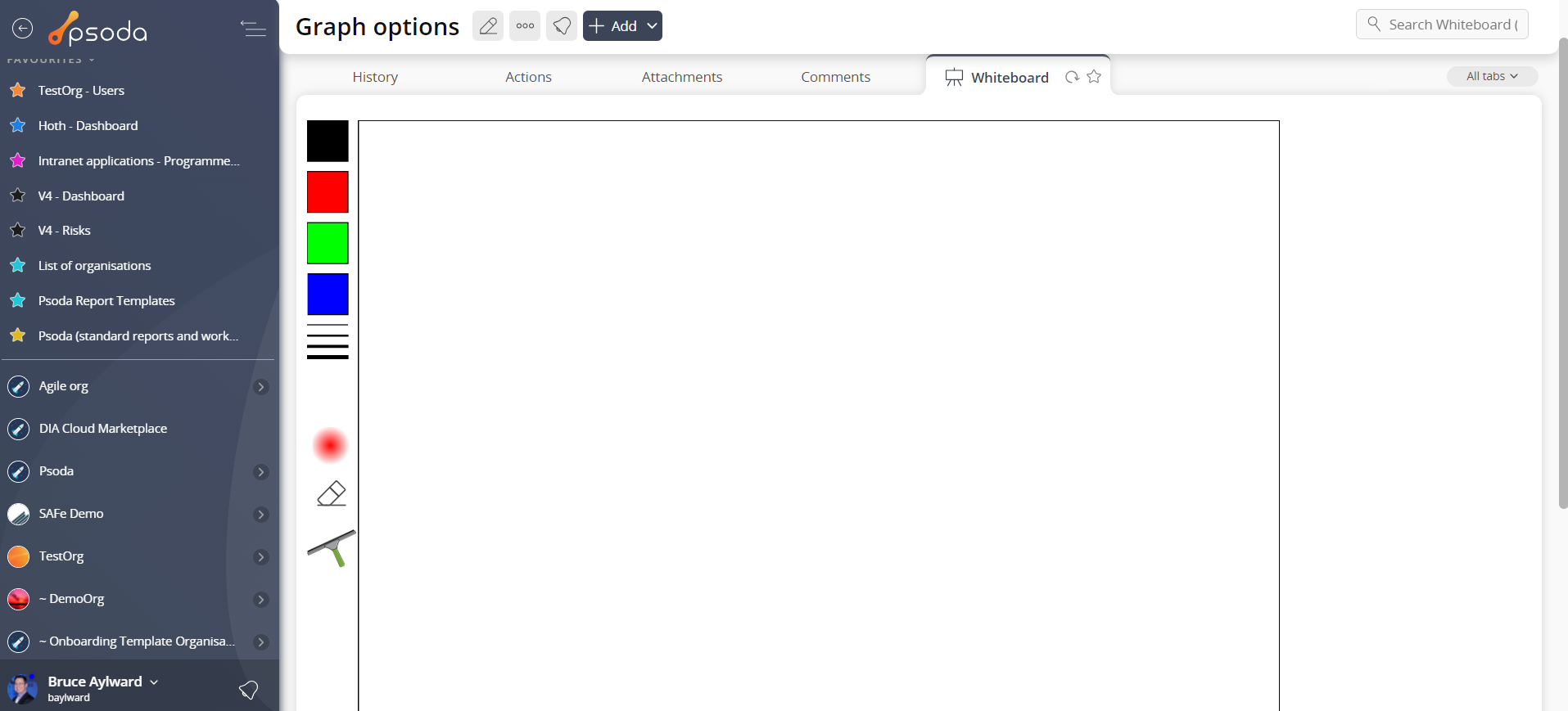whiteboard view page